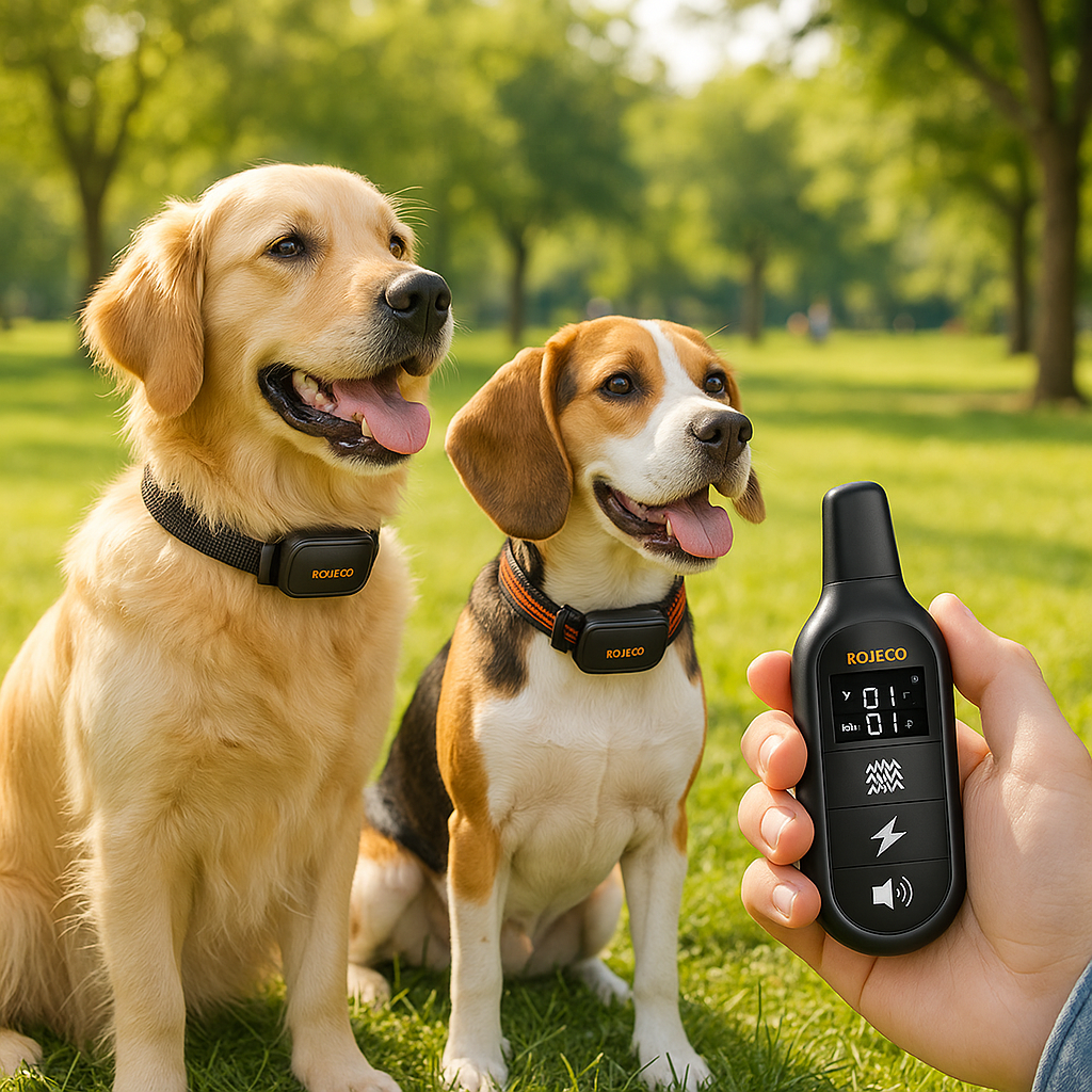 Collier anti fugue pour chien deux resolution parc