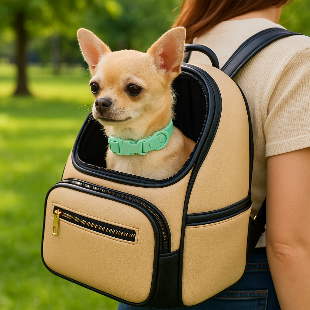 Collier chien impermeable dos maitre