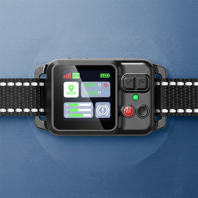 Collier connecté chien sans abonnement gps étanche IP67 noir