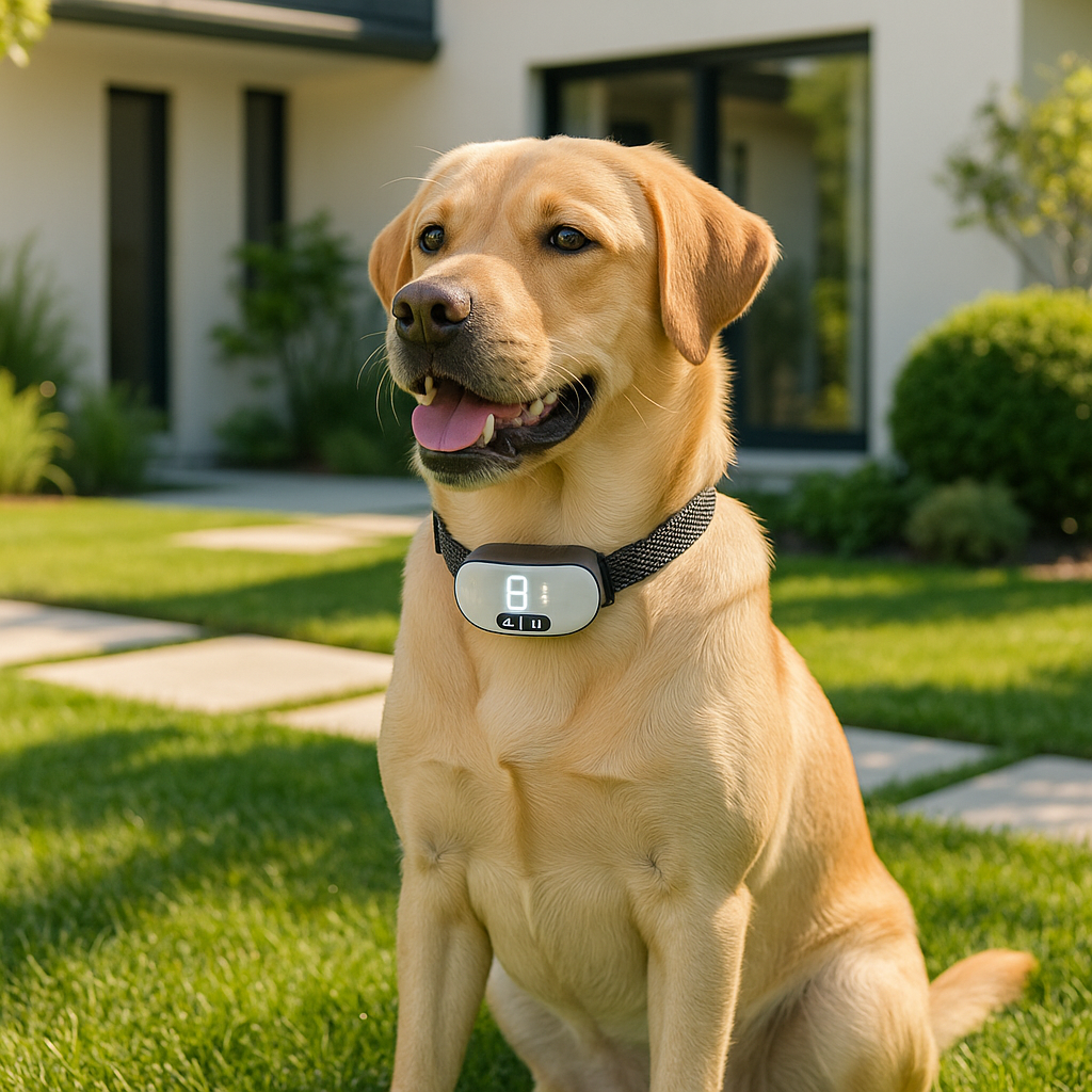 Collier pour chien de dressage reception maison