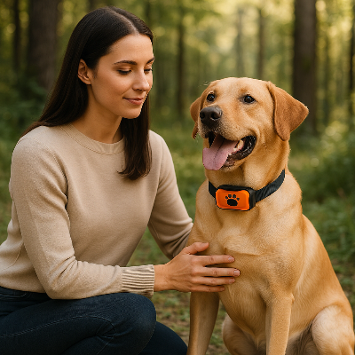 collier de dressage pour chien melo foret