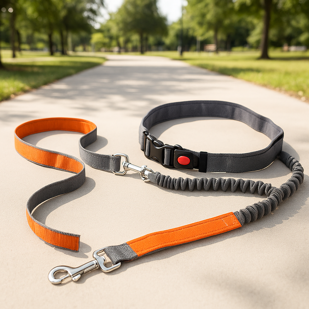 laisse corde pour chien orange terrasse