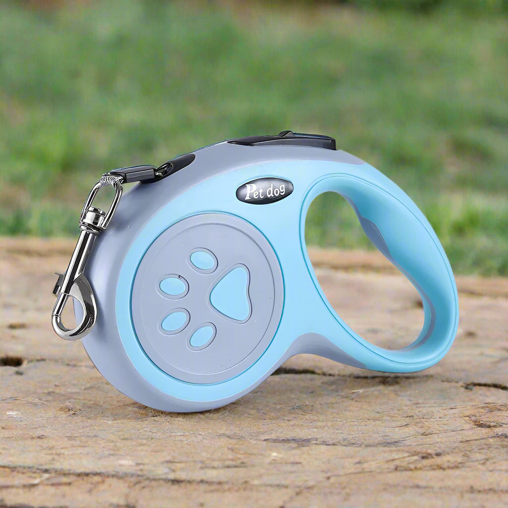 laisse pour chien bleu liberty chantier