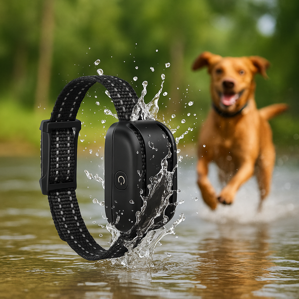 Collier anti fugue chien de confiance eau