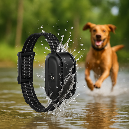 Collier anti fugue chien de confiance eau