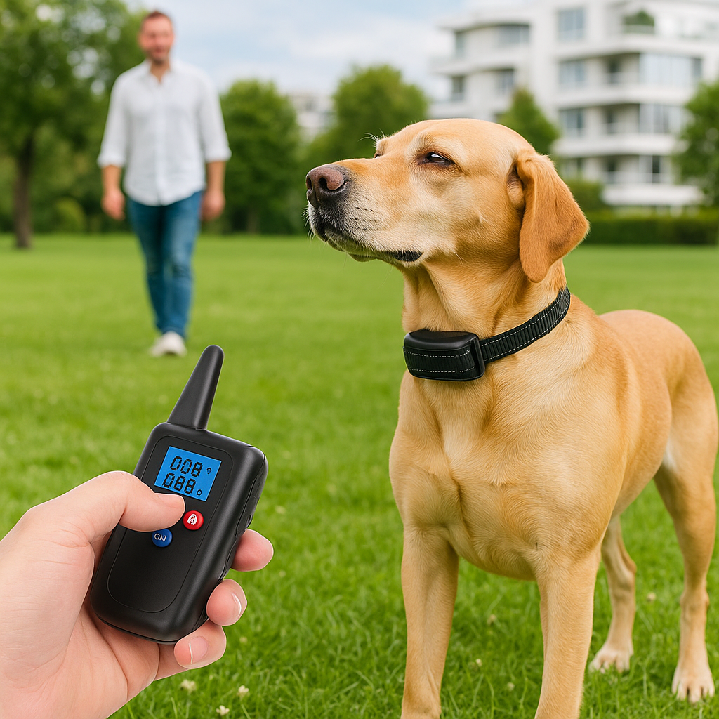 Collier anti fugue chien de confiance maitre