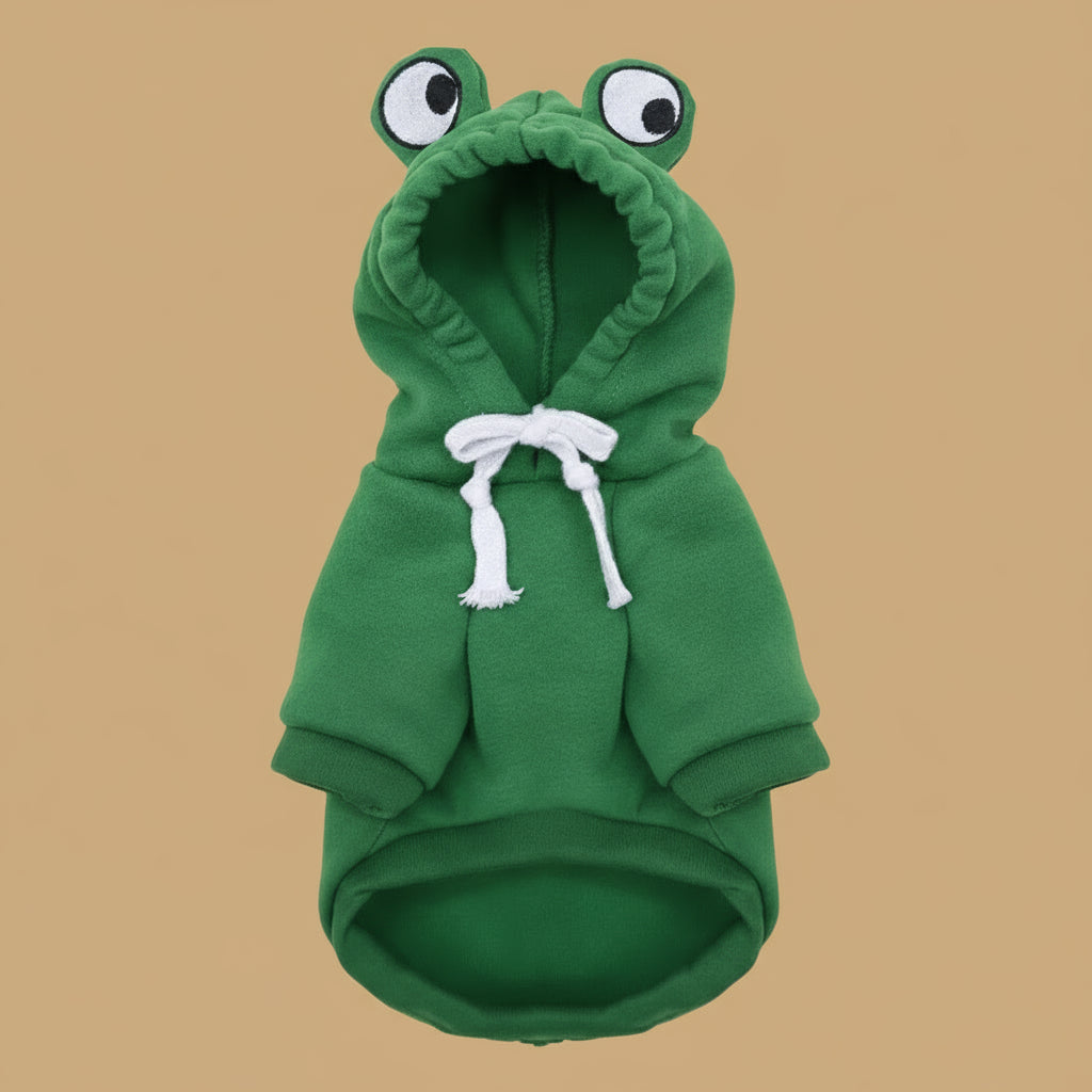 HoodieGrenouilleMignonPourChiens™ - Comptoir des chiens