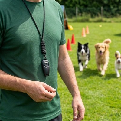 Clicker chien noir 
