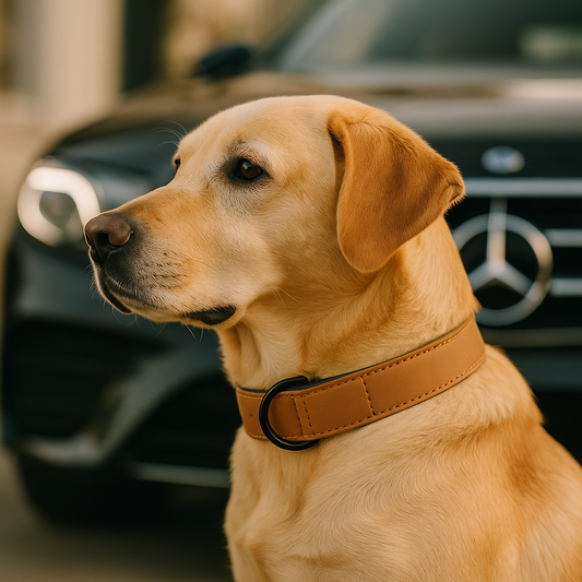 collier chien apaisant voiture luxe