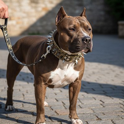 Collier fluorescent Chien balade avec son maitre