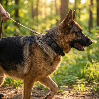 collier pour chien militaire tactique avec poignée 