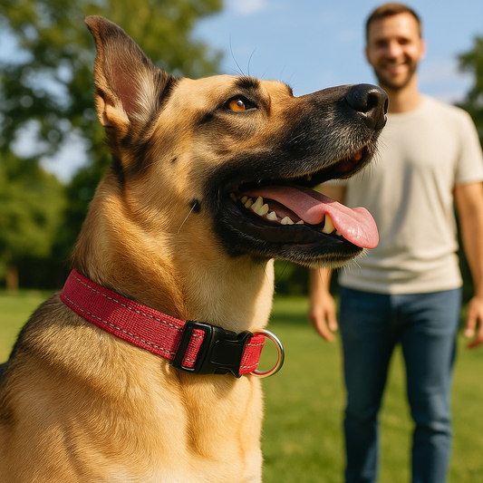 collier pour chien rouge eblouissant eblouissant ete