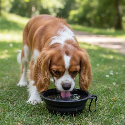 Gamelle pour chien stable noir 