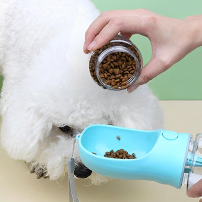 Gourde chien Fiable et Pratique maître ajoute de la nourriture 