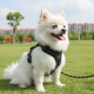 Harnais pour petit Chien balade sécurisante noir 