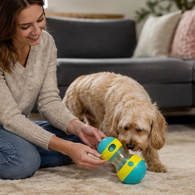 jouet chien interactif anti ennui sofa

