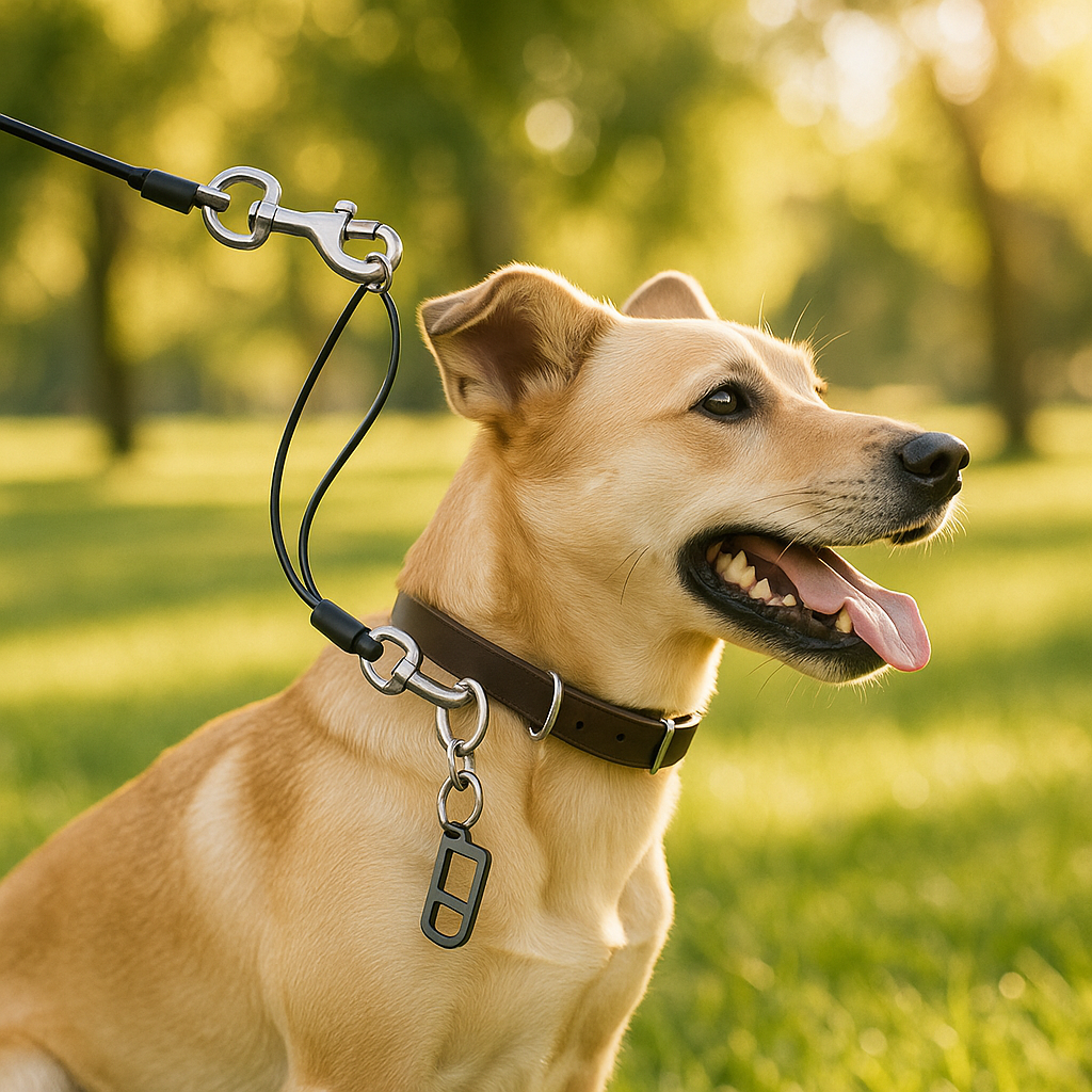 laisse pour chien routelha noir parc