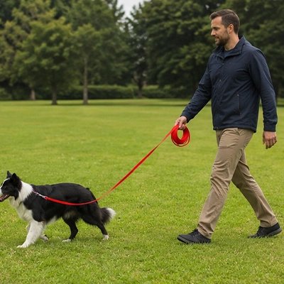 Longe 10m pour Chien rouge