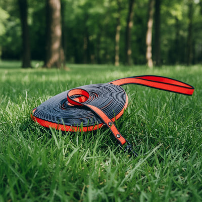 longe chien rouge Waterproof Robust foret