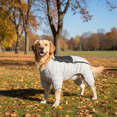 Manteau pas cher pour Chien imperméable constant gris clair
