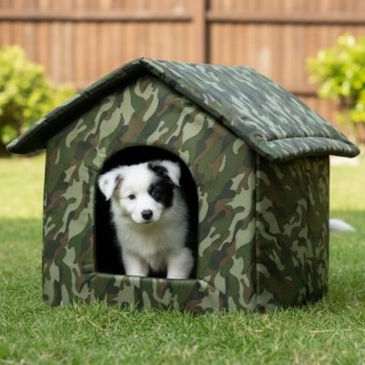 Niche pour Chien extérieur Résistante Intempéries petit chien
