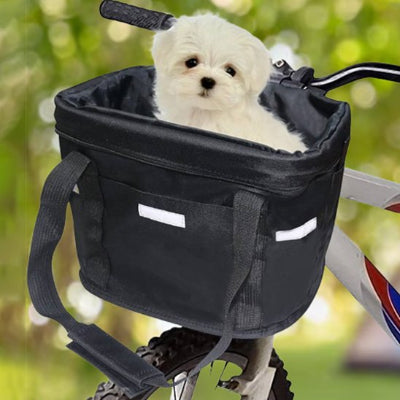 Panier velo chien sécuritaire petit chien