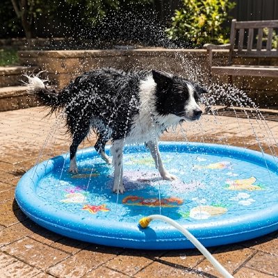 Piscine pour Chien confort sous eau