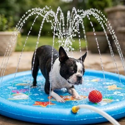 Piscine pour Chien profite été 