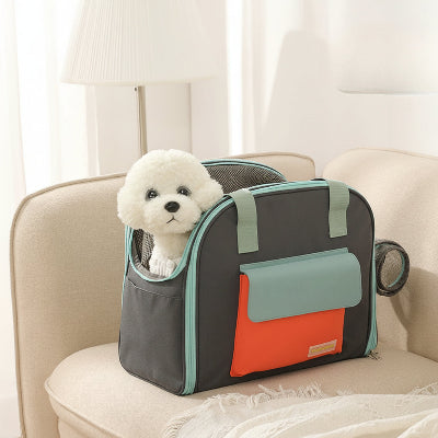 sac a dos chien résistant et fiable bleu sur le sofas