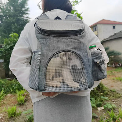 Sac a dos pour chien force et résistance sur dos maitre