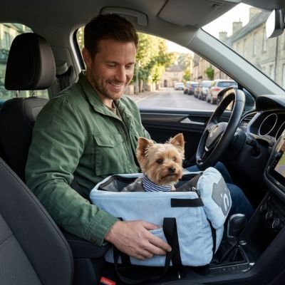 Sac de transport pour Chien chien a cote son maitre 