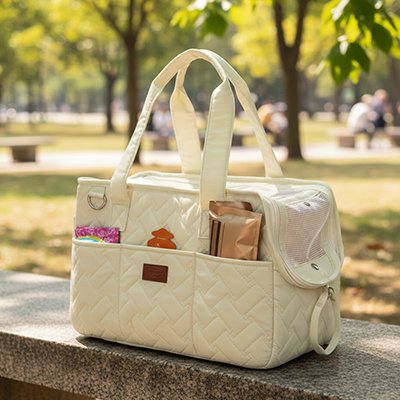Sac de transport pour chien confort mieux voyagé parc
